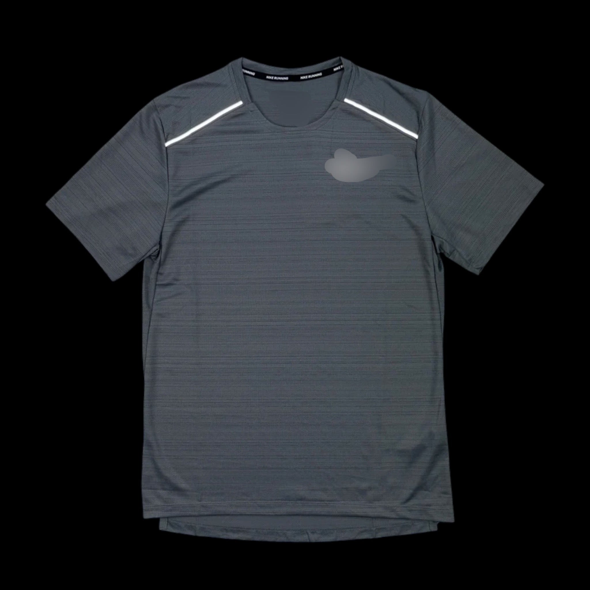 T-shirt running vert Gris