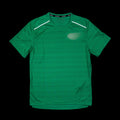 T-shirt running vert claire