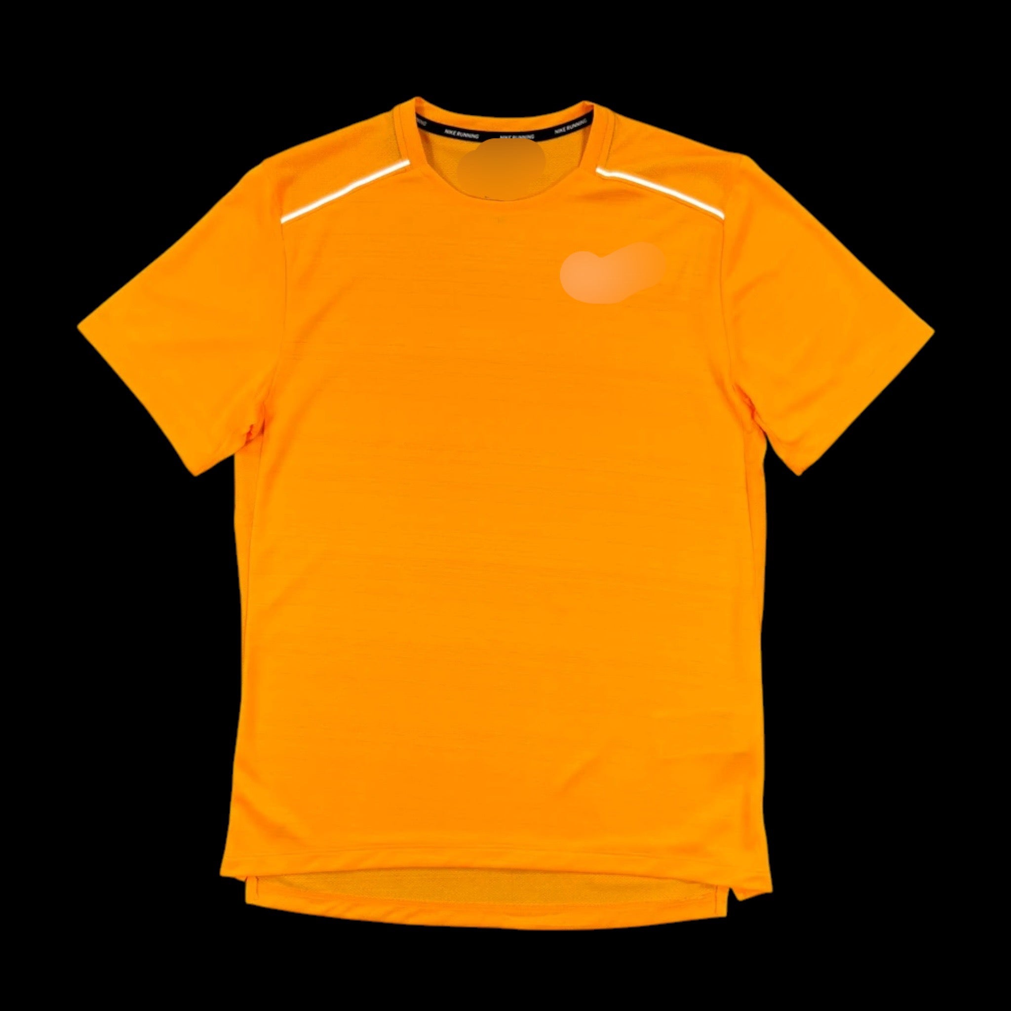 T-shirt running orange